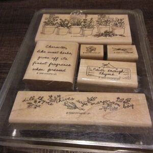 Stampin Up Sweet Herbs Set